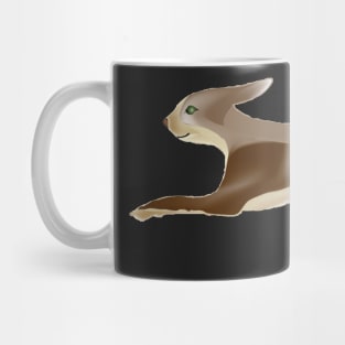 Running Bunny Rabbit Mug